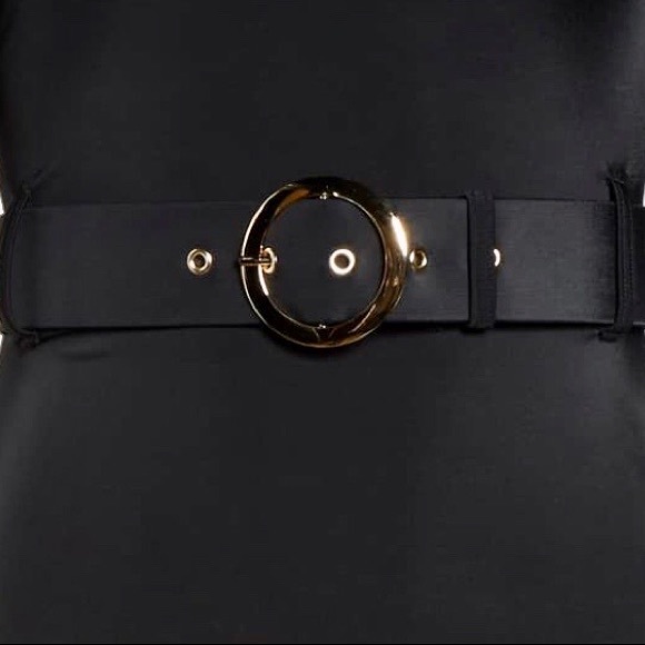 NWOT Something Navy Bathing Suit Off The Shoulder - Picture 5 of 7